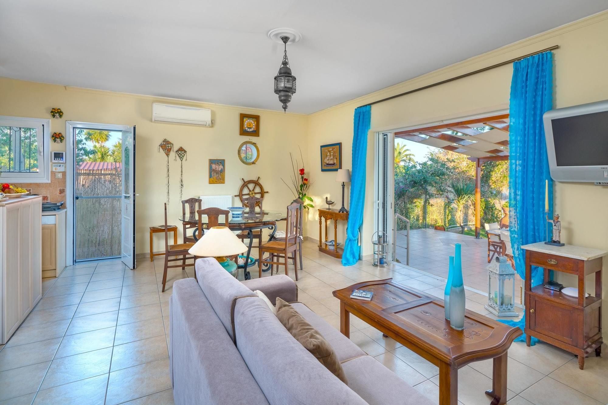 Maria'S Seaside Villa - House With 3 Rooms In Marathon, With Wonderful Экстерьер фото