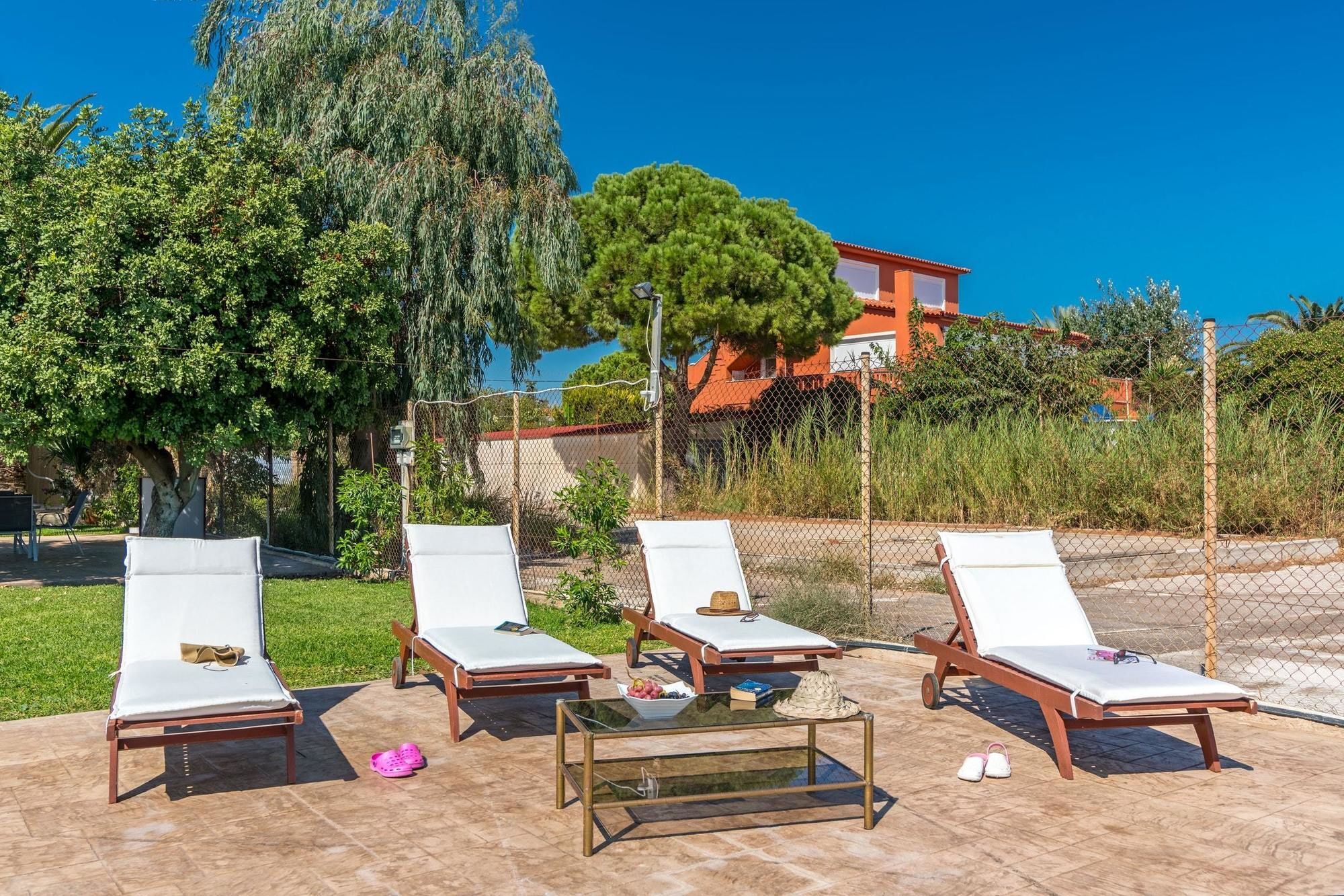 Maria'S Seaside Villa - House With 3 Rooms In Marathon, With Wonderful Экстерьер фото