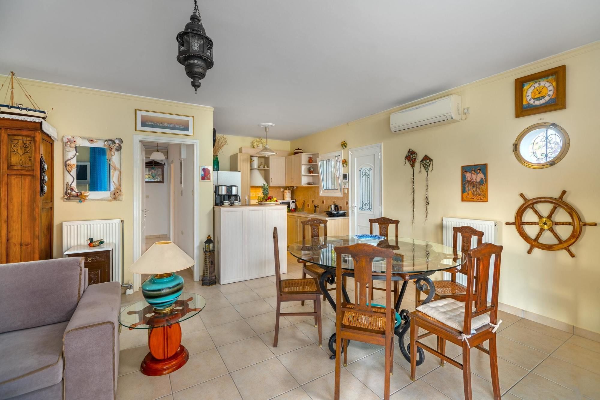 Maria'S Seaside Villa - House With 3 Rooms In Marathon, With Wonderful Экстерьер фото