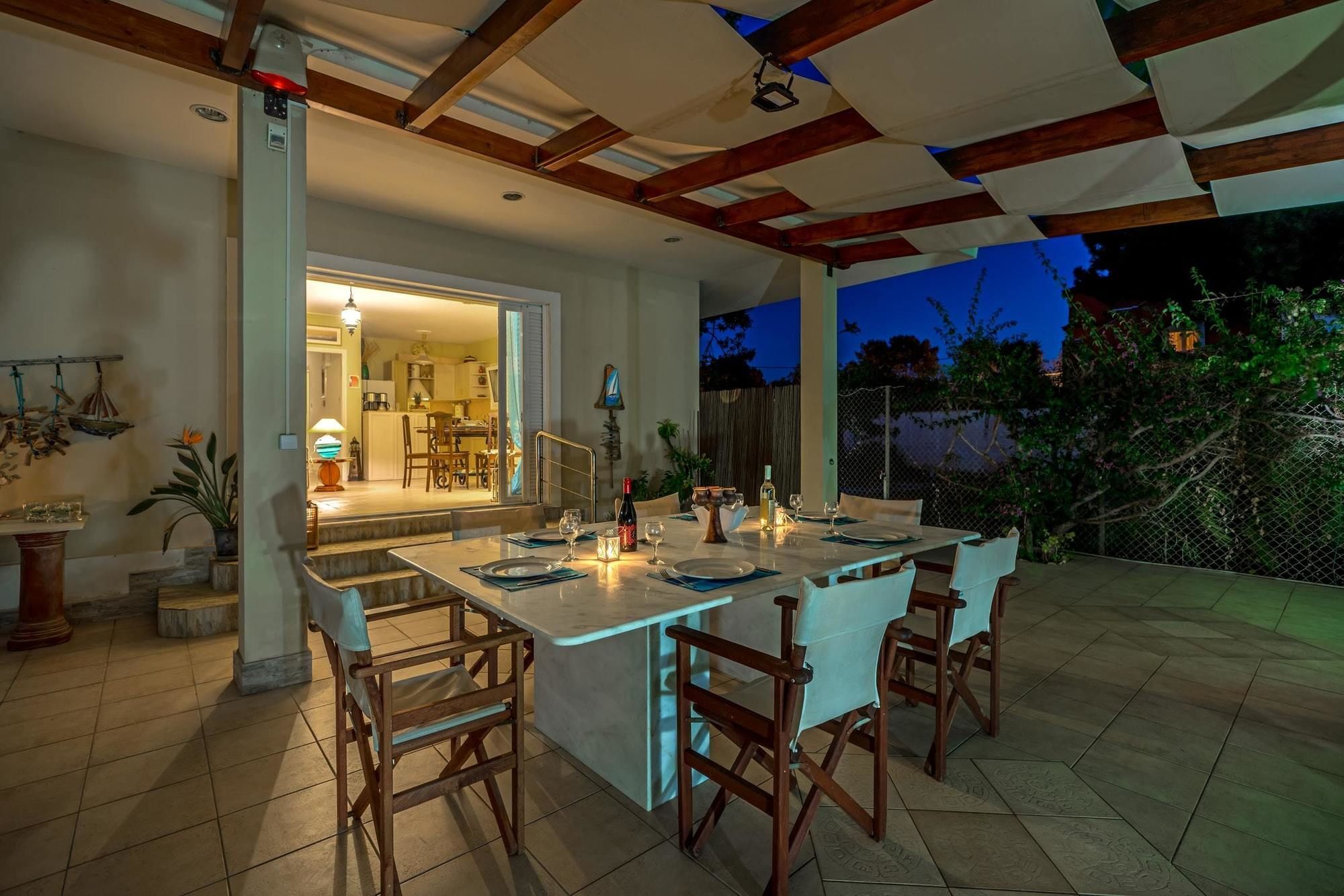 Maria'S Seaside Villa - House With 3 Rooms In Marathon, With Wonderful Экстерьер фото