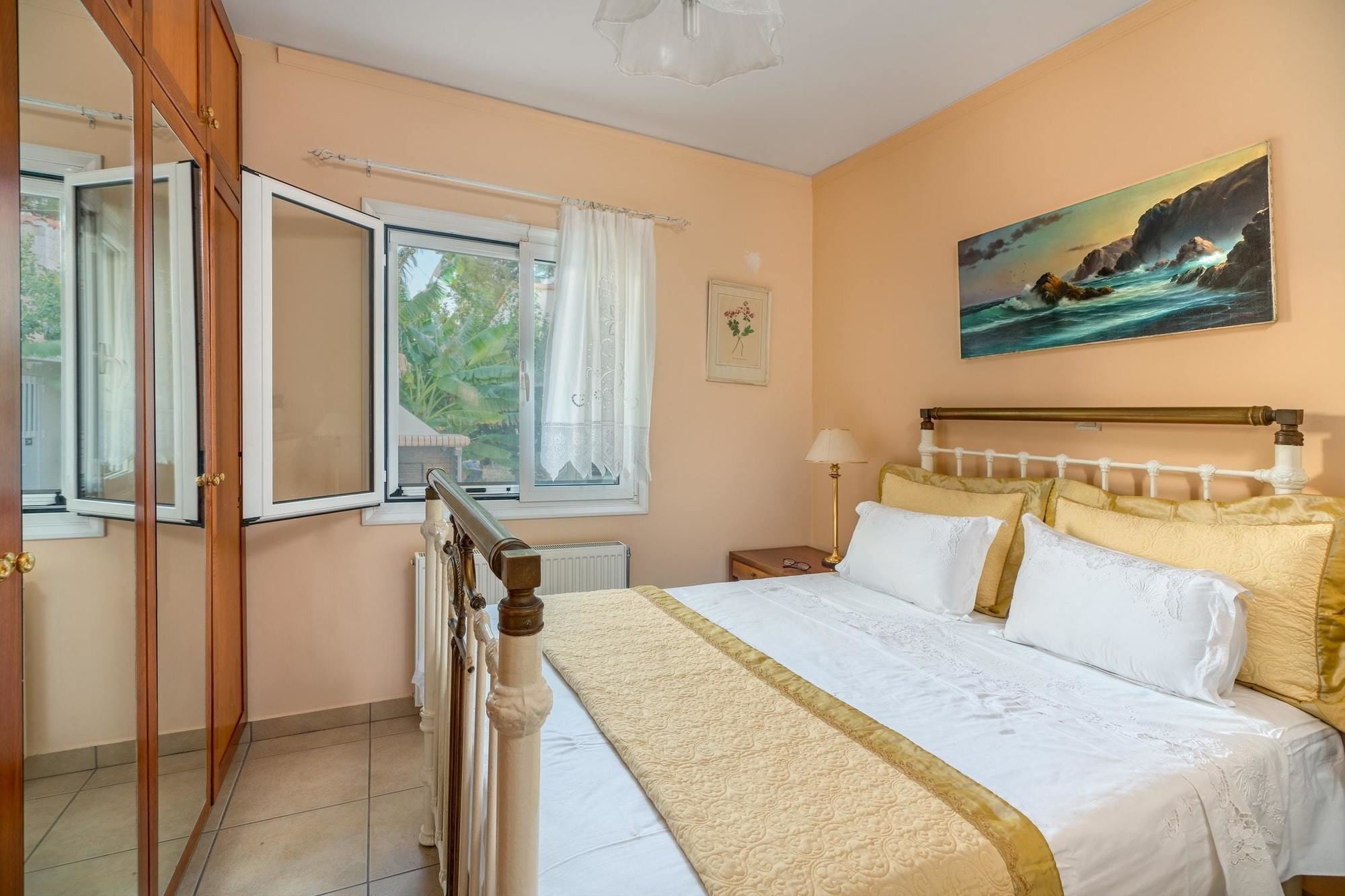 Maria'S Seaside Villa - House With 3 Rooms In Marathon, With Wonderful Экстерьер фото